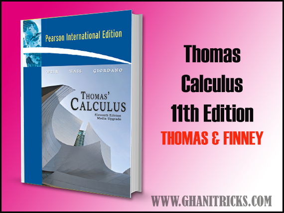 thomas calculus 11th edition table of contents